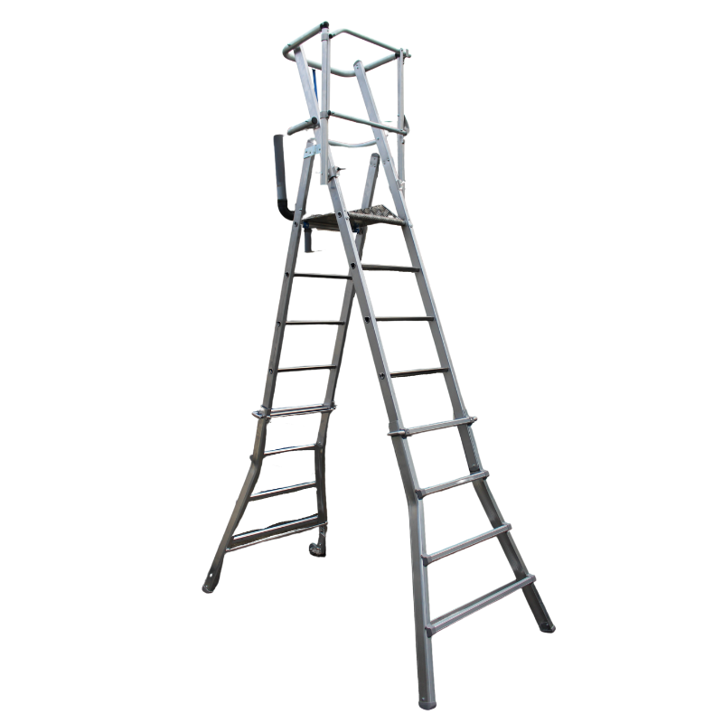 Extendable Podium Ladders (Aluminium) - Stradbally Ladders